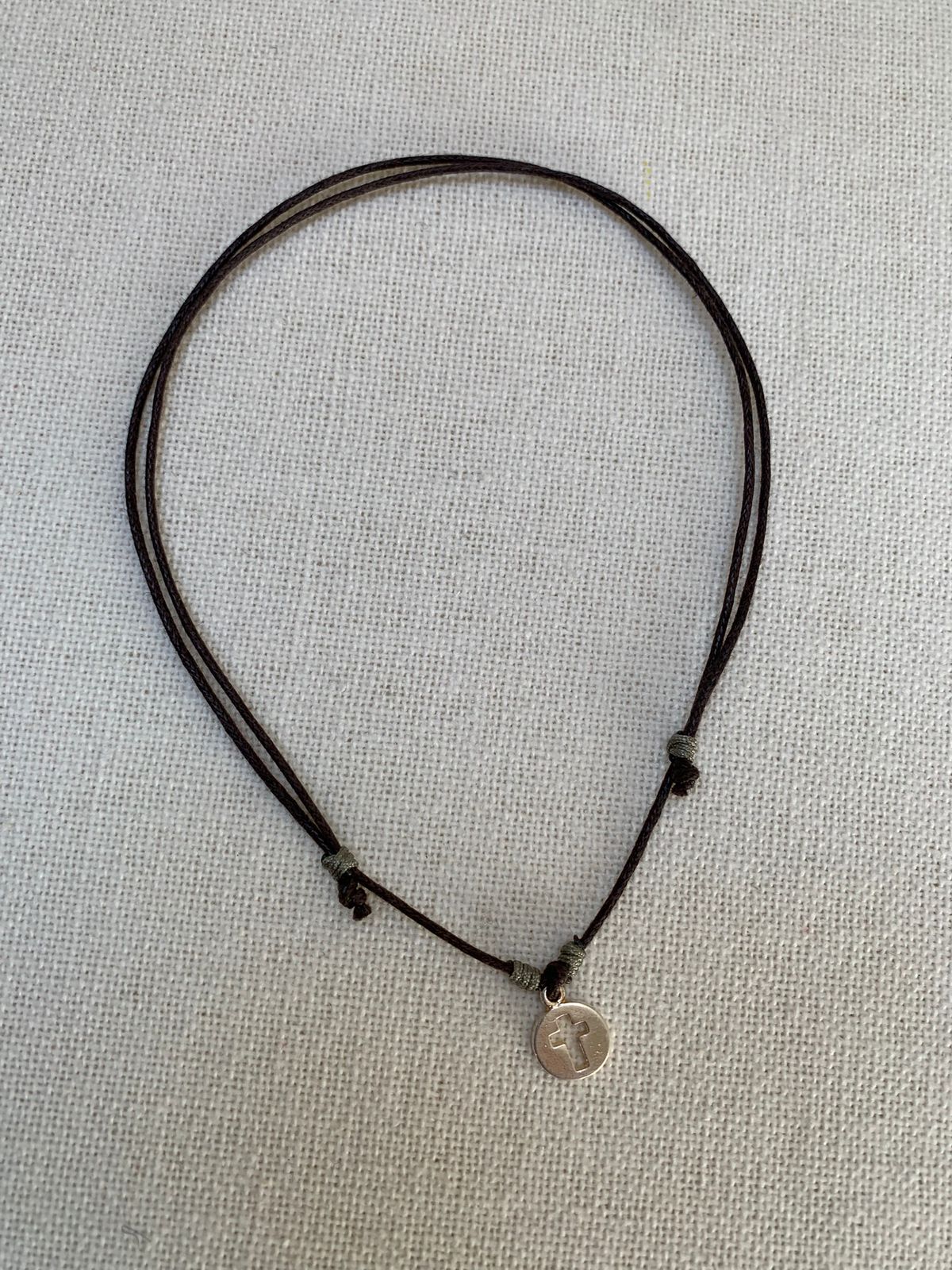 Collar Petit medalla Cruz Calada