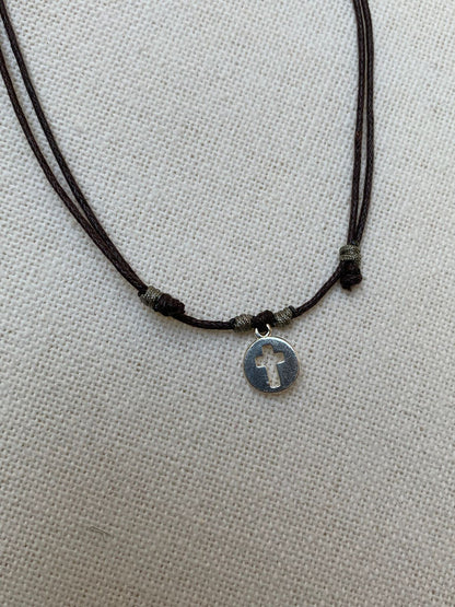 Collar Petit medalla Cruz Calada