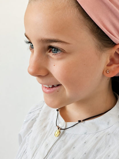 Collar Niña Cruz  Medalla Entera